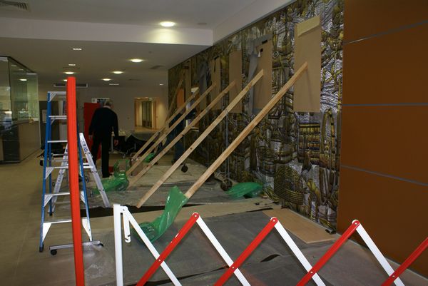 Metallurgical Metamorphosis - Installation